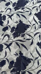 Georgette Printed Saree for Women, Purple 