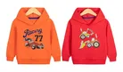 Cotton Blend Printed Hoodie for Kids 
