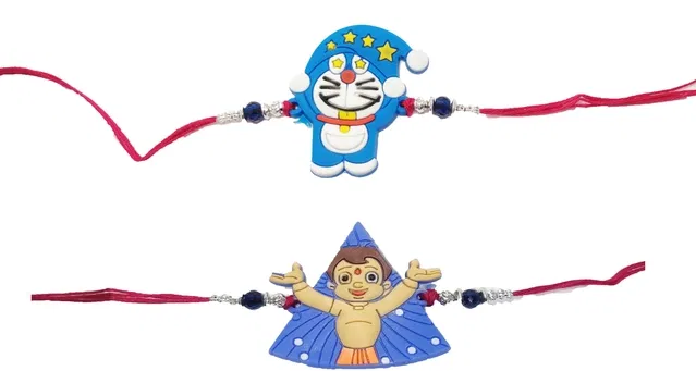 Cartoon Rakhi (Multicolor, Pack of 2)