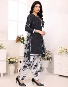 Punjabi Floral Suit for Women 