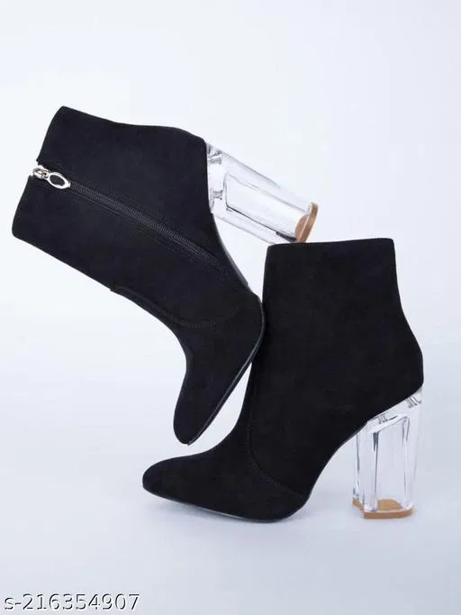 Shoetopia Girls Boots - Black (12-13 Years)