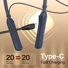 Aroma Nb124 Avenger Upto 100 Hours Playtime*,Enc, Voice Changer Fast Charging Neckband Bluetooth  