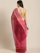 SVB पॉलीकॉटन साड़ी फॉर विमेंस 