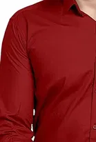 Men's Solid Full Sleeves Shirt 