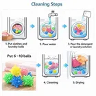 12 Pieces Reusables Washer Balls