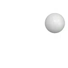 Cricket & Hockey Synthetic Training Ball (White)