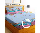 Homwatica Fitted (Elastic) Double Bedsheet Kids Print