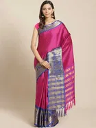 New Fancy Cotton Festive Sarees 