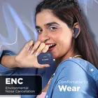 Aroma NB138 Ascrow 32dB Active Noice Cancellation 70H* Fast Charging Earbuds Bluetooth  