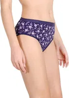 Cotton Blend Printed Briefs for Women, Pack of 2 