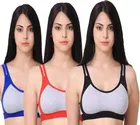Cotton Blend Non Padded Bra for Women 