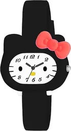 Plastic Analog Watch for Kids (Black)