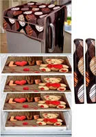 Knit 7 Pcs Fridge Cover Set 