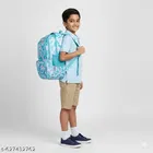 Polyester Backpack Bag, Blue