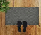 PVC Solid Doormat (Grey, 2x1.5 ft)