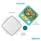 ALL TIME Salad Box With Dip Container 