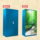 Vinyl Wallpaper Sticker for Wardrobe Door 