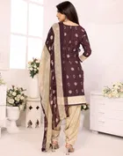 Crepe Floral Punjabi Suit for Women 