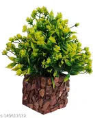Plastic Artificial Flower With Pot,Multicolour