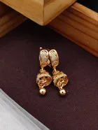 Alloy Gold Plated Earrings for Women (Rose Gold)