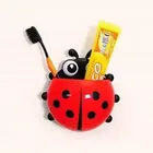 K Kudos Enterprise Ladybug Toothbrush Holder Toiletries Toothpaste Holder