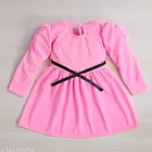 Crepe Frock for Girls 