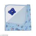 Cotton Baby Towel (Blue, 27x37 inches)