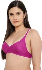 Cotton Blend Non Padded Bra for Women 