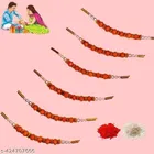 Handmade Designer Rakhi with Roli Chawal 