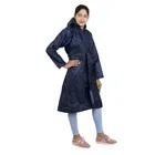 Solid Overcoat with Hoods and Side Pocket Raincoat for Women 