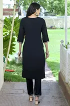 Rayon Kurti & Pant with Dupatta for Women 
