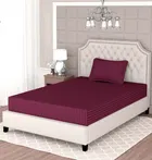 Microfiber Single Bedsheet with Single Pillow Cover 