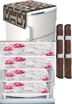 Knit 7 Pcs Fridge Cover Set 