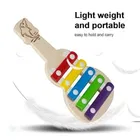 Wooden Guitar Shaped Musical Toy for Kids 