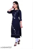 Viscose Rayon Printed Kurti for Women 