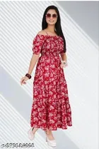 Printed One Piece Dress 