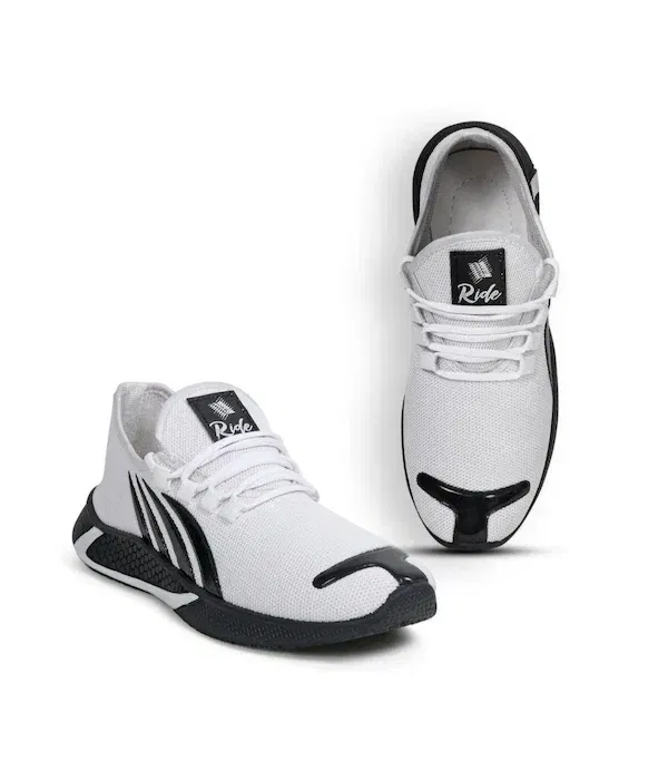 Jootiyapa Men Casual Shoes BulletWhite (White, 8)