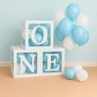 One Balloon Box for 1st Birthday Decoration,Multicolour,Set Of 1