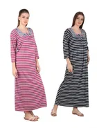 Woolen Hosiery Nighty for Women 