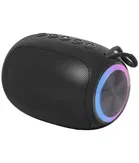 Tecsox Storm 10 W Bluetooth Speaker Bluetooth V 5.3 with USB,SD card Slot,Aux,3D Bass Playback Time 12 hrs (Black, Pack of 1)