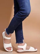Shoetopia Girls Sandals White Size 7.0