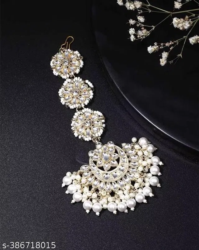 Alloy Maangtika for Women (Multicolor)