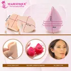 Heart Shape Beauty Blender with Powder Puff & Makeup Stick 