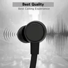 TecSox Wired Earphones [Type-C Black]