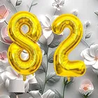 Foil Balloon for Birthday Celebration, No. 82 