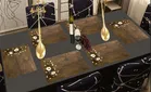 PVC Printed Dining Table Placemats 