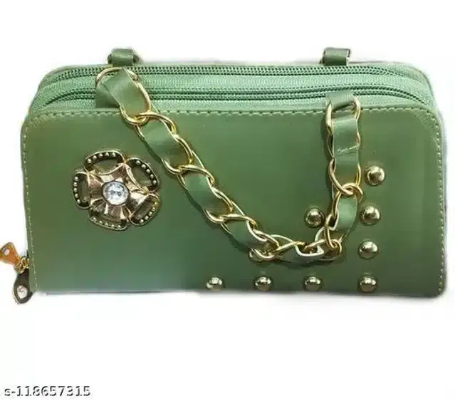 Clutches for Women (Green)