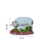 Cow With Calf Polyresin 13L X 11W X 21H Cm