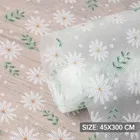 White Lily PVC Kitchen Cabinet Shelf Mat Kitchen Mat EVA Food Grade Multipurpose Washable Anti Slip Mat/Sheet for Fridge, Shelf Liner, Table, Kitchen Drawer mat 