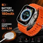TecMarx Ultra Smart Watch – 2.19” Hd Display, 100+ Sports Modes & Bluetooth Calling With Metal Shield Orange